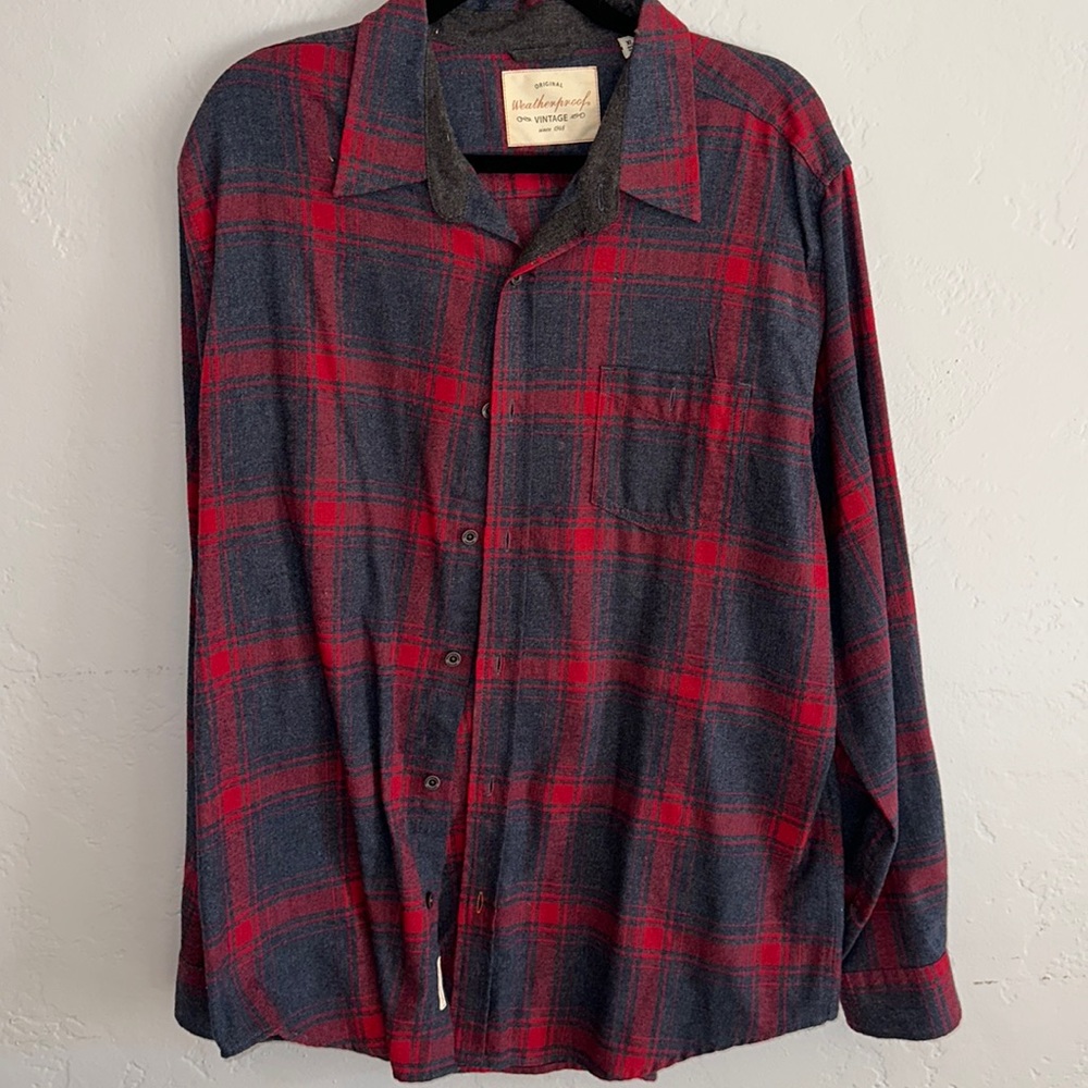 Original weatherproof vintage flannel